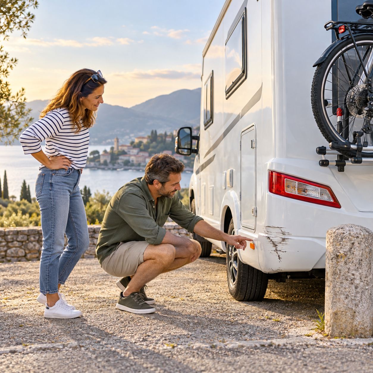 Start einer Wohnmobilmiete